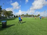 Training S.K.N.W.K. 2, 3 en JO19-1 van zaterdag 14 oktober 2023 (28/116)